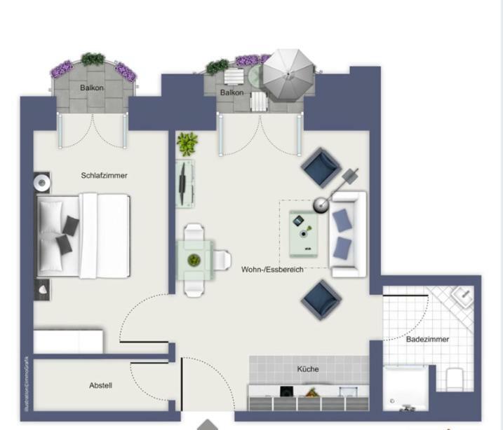 Haus Am Park - Wohnung 24 Ostseebad Kühlungsborn Eksteriør bilde